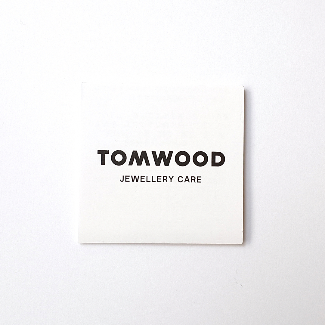 アクセサリー新品正規品 tom wood ペンダントネックレス 9kゴールド