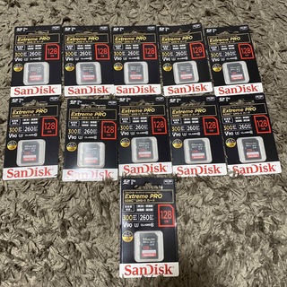 サンディスク(SanDisk)のSanDisk SDXC UHS-IIカード 128GB 11枚セット(その他)