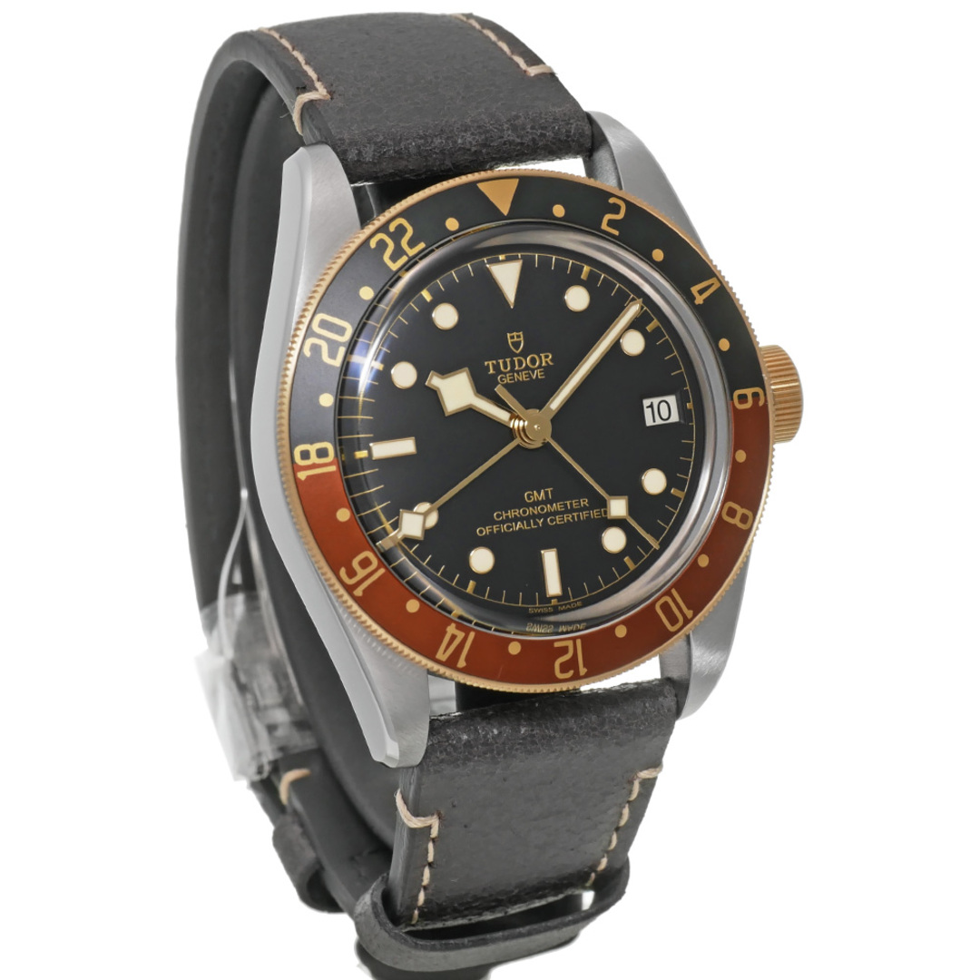 ヘリテージ ブラックベイ GMT S&G Ref.79833MN 未使用品 メンズ 腕時計