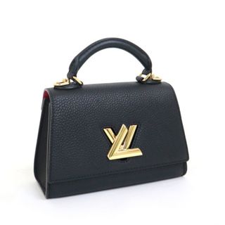 ルイヴィトン(LOUIS VUITTON)の【LOUIS VUITTON】ルイヴィトン ツイストワンハンドルBB 2WAYハンドバッグ ノワール トリヨンレザー M59091 RFIDタグ【中古】/kt05473ar(ハンドバッグ)