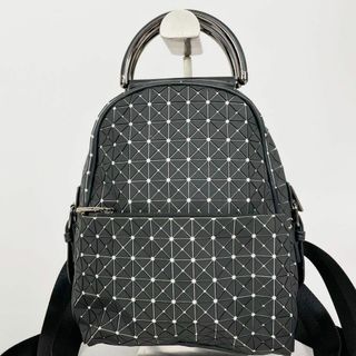 《未使用級》希少デザイン BAOBAO ISSEY MIYAKE レザーリュック