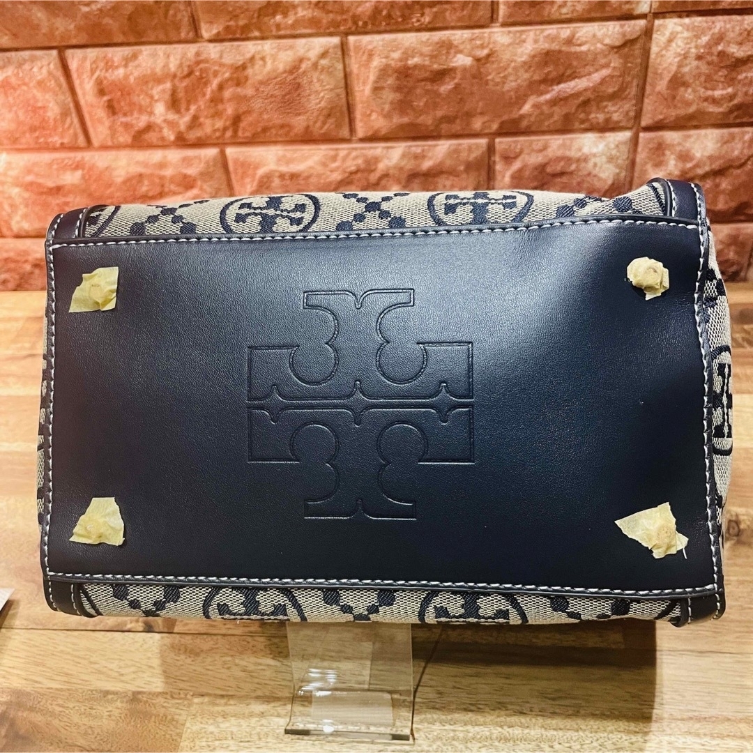 【新品未使用!】TORY BURCH Tモノグラム バレルバッグ 83970
