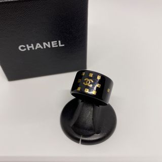 シャネル リング(指輪)（ブラック/黒色系）の通販 100点以上 | CHANEL