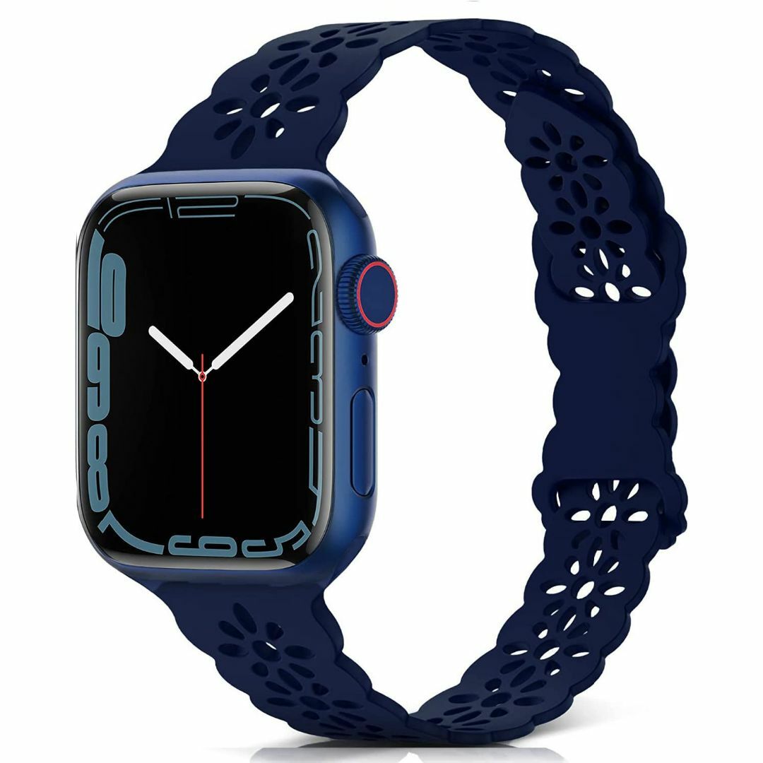 Apple watch 38/40/41mmケース用ホワイトスポーツバンド