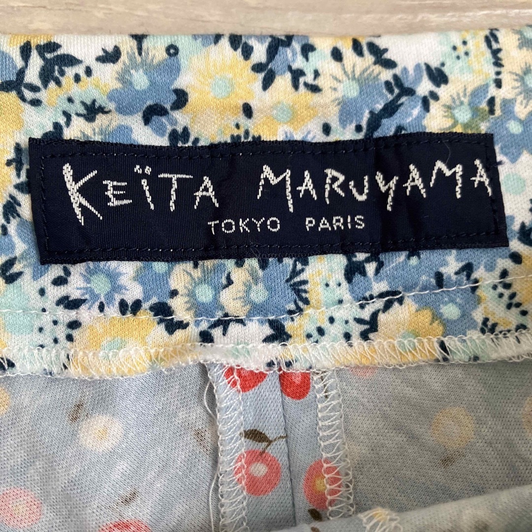 KEITA MARUYAMA TOKYO PARIS(ケイタマルヤマ)のケイタマルヤマ　パッチワークスカート　綿100% 日本製　小花柄 レディースのスカート(ひざ丈スカート)の商品写真