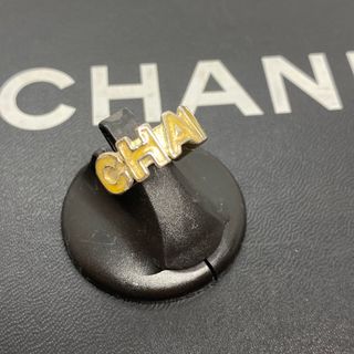 ［正規品］CHANEL ロゴ リング　サイズ12号