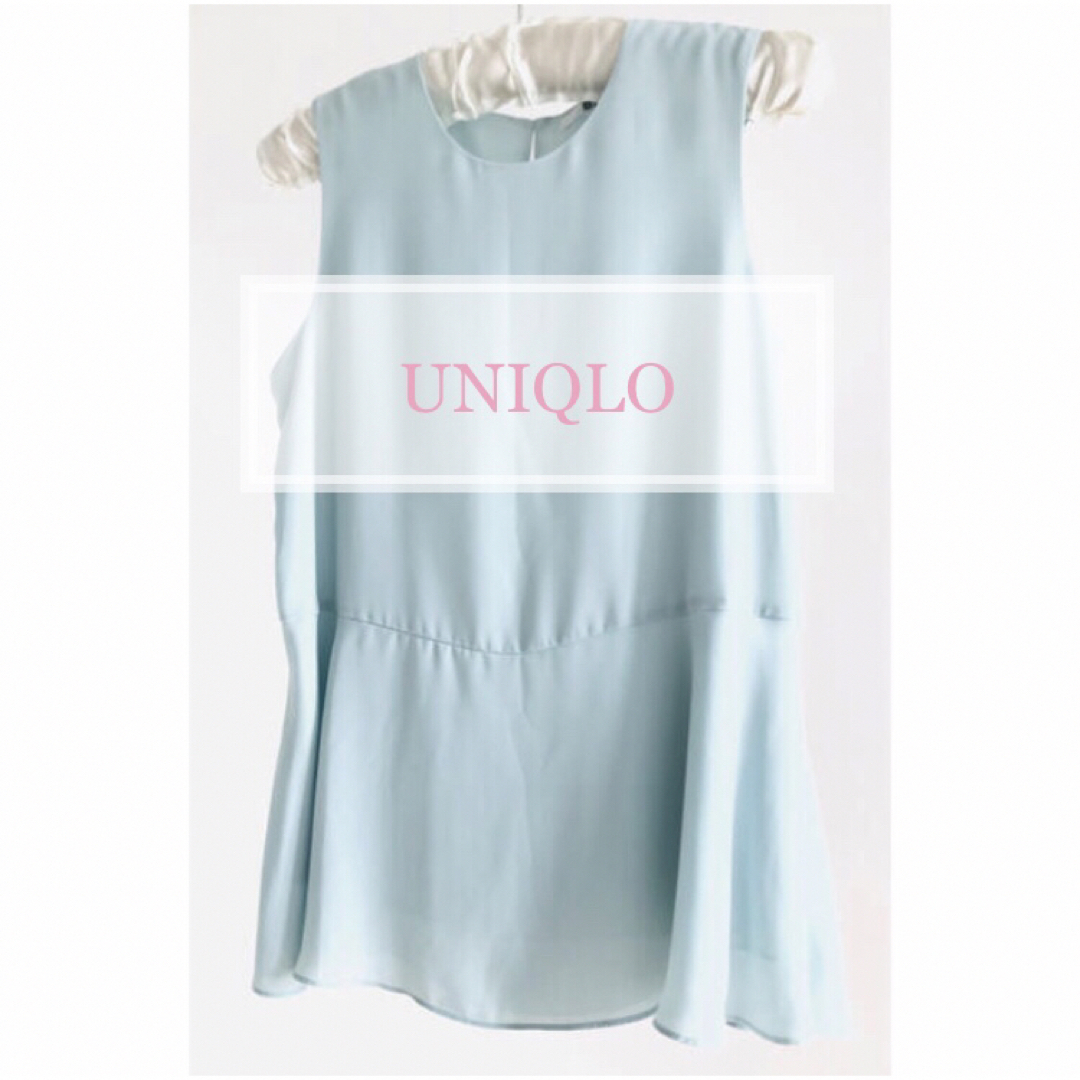 UNIQLO(ユニクロ)のUNIQLO ❃ エアリータンクブラウス レディースのトップス(シャツ/ブラウス(半袖/袖なし))の商品写真