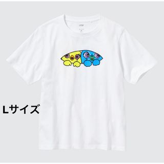 ユニクロ(UNIQLO)のダッキー＆バニー　Tシャツ　Lサイズ　トイストーリー4 ユニクロ　新品未使用(Tシャツ(半袖/袖なし))