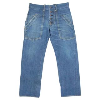 EVISU - EVISU エヴィス EVISU GENES OSAKA カモメ ペイント デニム