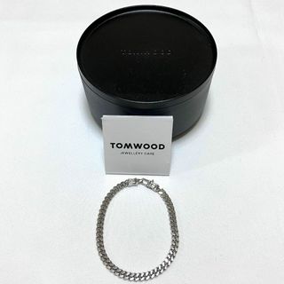 新品 TOMWOOD L カーブチェーン ブレスレット 銀 5076