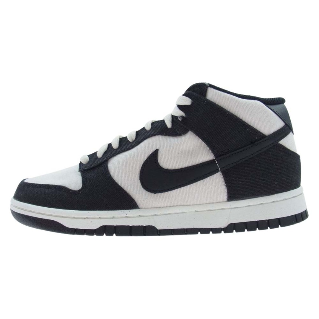 NIKE(ナイキ)のNIKE ナイキ スニーカー DV0830-102 DUNK MID PANDA ダンク パンダ ミッドカット スニーカー ブラック系 ホワイト系 26cm【新古品】【未使用】【中古】 メンズの靴/シューズ(スニーカー)の商品写真