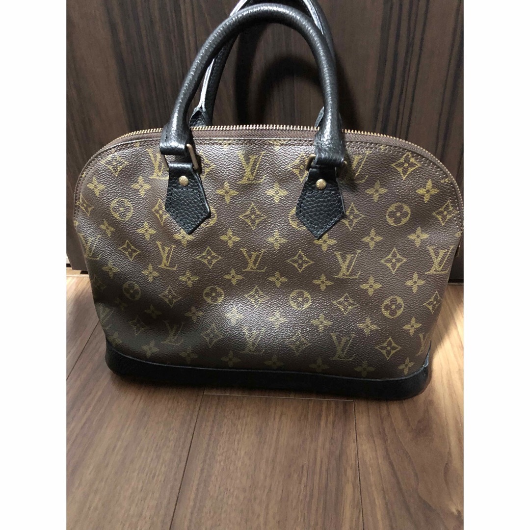 LOUIS VUITTON  モノグラム アルマ PM ハンドバッグ ブラック