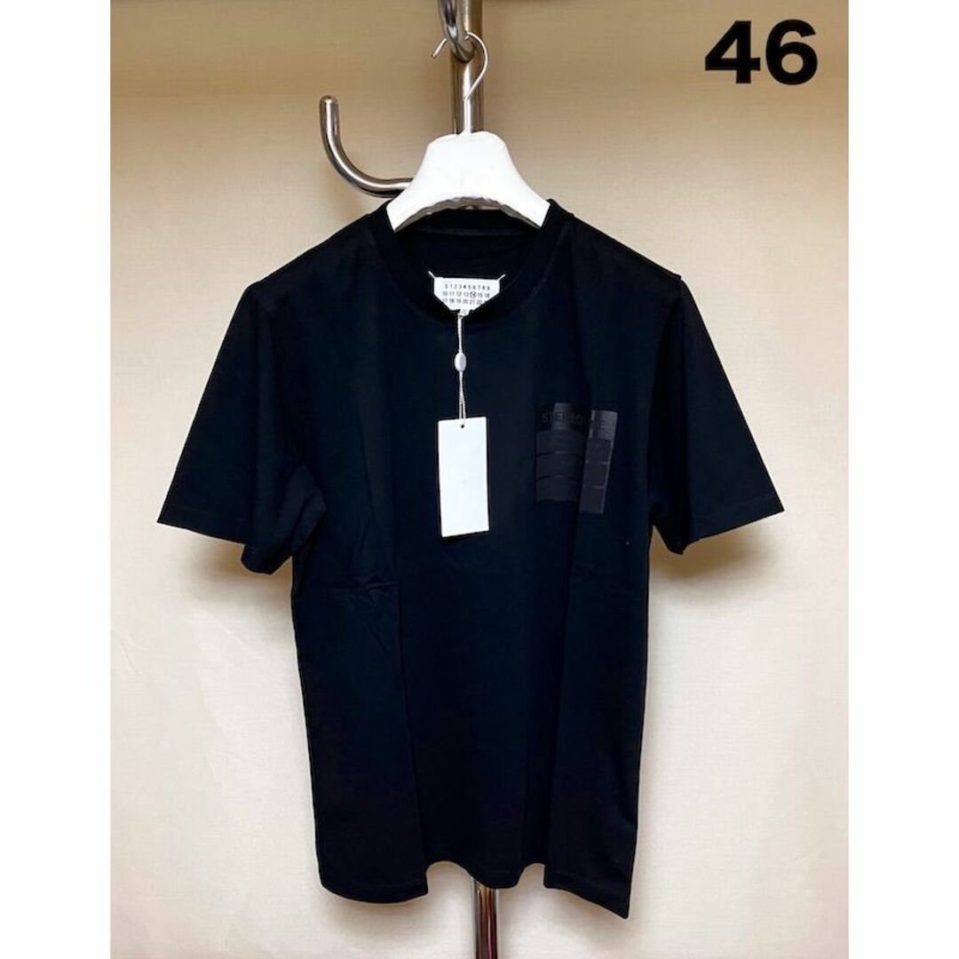 Hiro1313マルジェラ黒系新品 46 マルジェラ 20aw ステレオタイプ Tシャツ 黒 2347