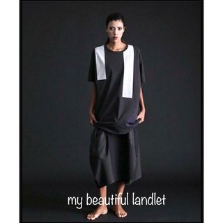 マイビューティフルランドレット(my beautiful landlet)の定価14800 My Beautiful Landletオーバーサイズ(Tシャツ/カットソー(半袖/袖なし))