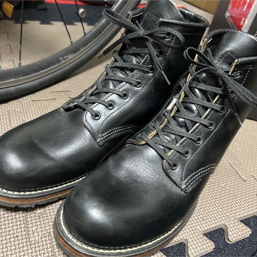 廃盤美品 希少茶芯 RED WING Beckman No.9014 8.5D