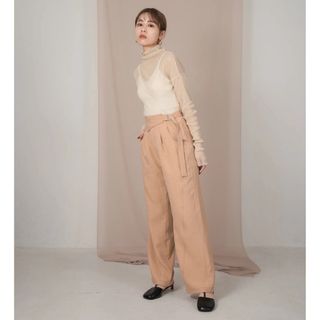 Amiur 【nuance belt straight pants】(カジュアルパンツ)