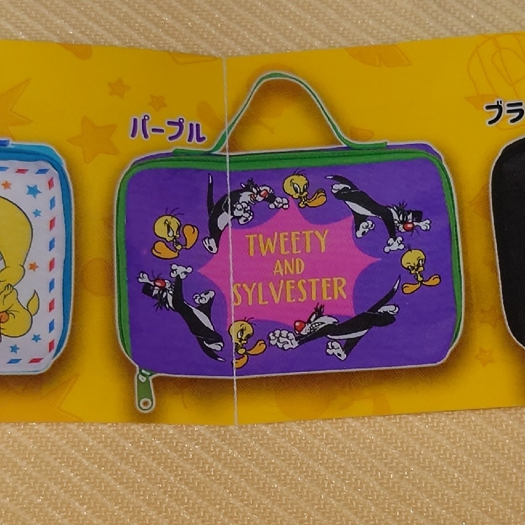 トゥイーティー x IU トラベルセット tweety トラベルポーチ 3種類セット トゥイーティー カプセル