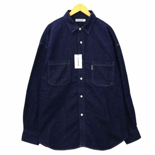 クーティー(COOTIE)のクーティー Denim Work Shirt デニム ワークシャツ XL(シャツ)