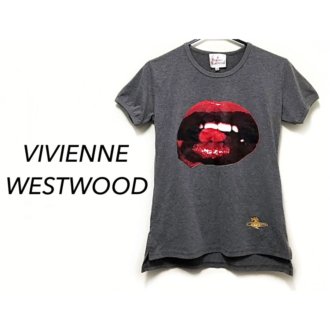 初期 オリゾンティ VivienneWestwood オーブ刺繍半袖シャツ