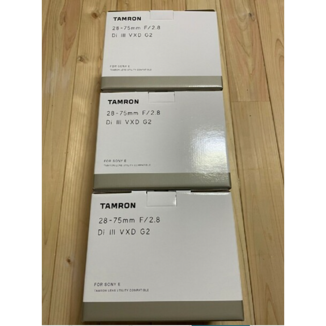 TAMRON - 【新品未開封】3台 タムロン 28-75mm F/2.8（Model A063）の通販 by こぱこぱ's shop