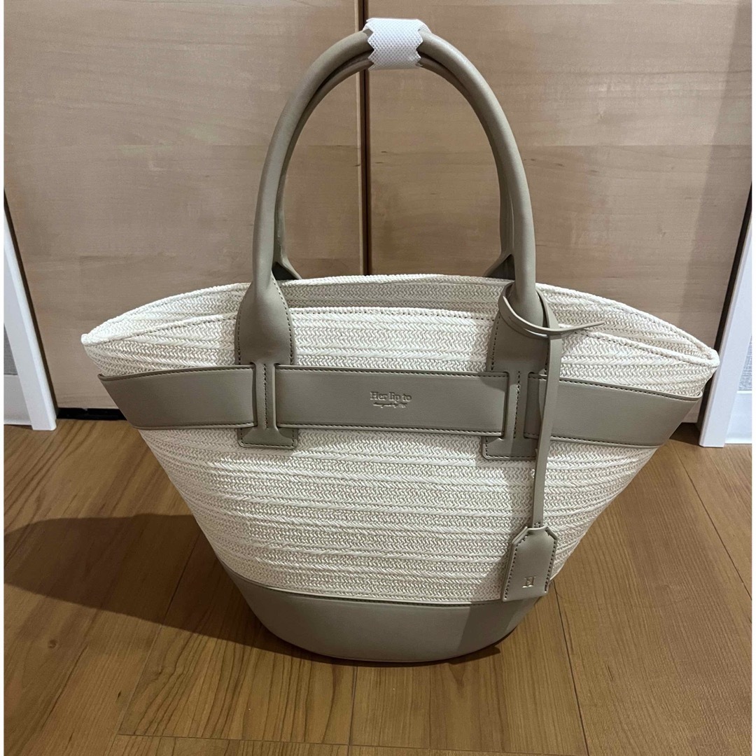 【新品未使用タグ付き】herlipto Palma Tote Bag かごバッグ