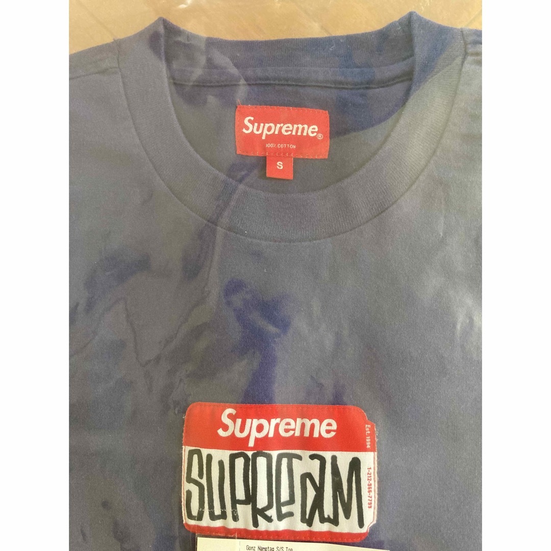 Supreme - Supreme Gonz Nametag S/S Top Sサイズの通販 by K.商店 ...