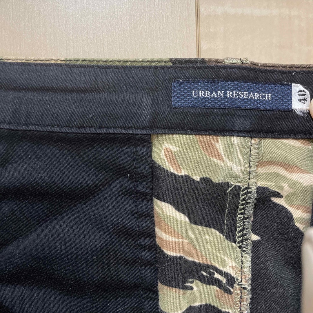 URBAN RESEARCH(アーバンリサーチ)の迷彩　ハーフパンツ　メンズ　URBAN RESEARCH メンズのパンツ(ショートパンツ)の商品写真