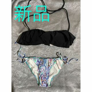 ヴィクトリアズシークレット(Victoria's Secret)の【未使用】ヴィクトリアシークレット 上下セット 水着 レア(水着)