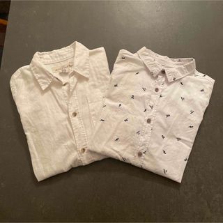 ザラキッズ(ZARA KIDS)のZARA KIDSと H&Mシャツ2枚セット　男の子　140cm(ブラウス)