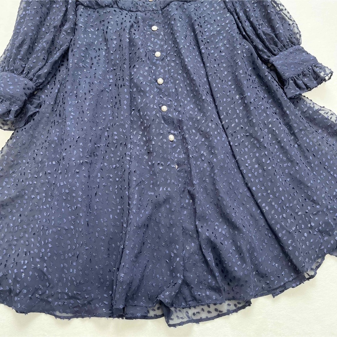 2022年最新春物 【極美品/大きいサイズ】KIMIJIMA boutique シフォン