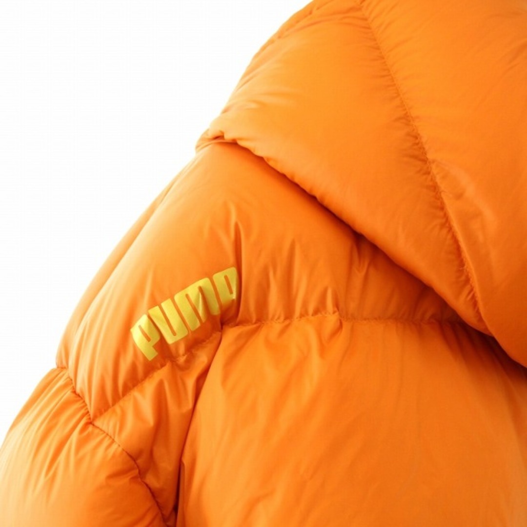 PUMA(プーマ)のプーマ ダウンジャケット アウター ジップアップ M オレンジ レディースのジャケット/アウター(ダウンジャケット)の商品写真