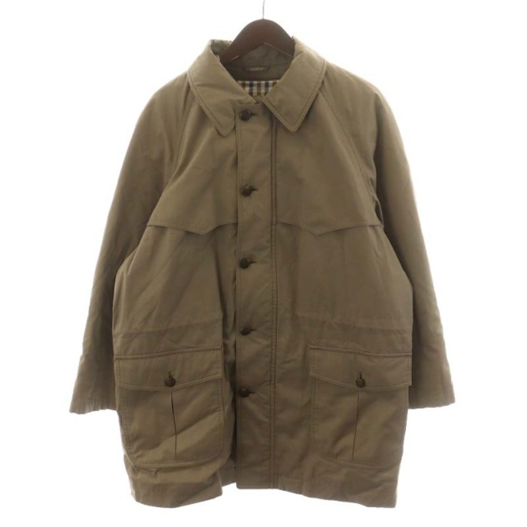 AQUASCUTUM 中綿ジャケット ダウンライナー付き アウター S 茶