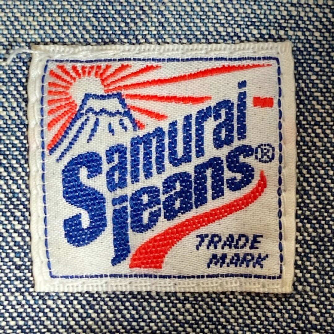 SAMURAI JEANS(サムライジーンズ)の★サムライジーンズ デニムウエスタン半袖シャツ インディゴ size- メンズのトップス(シャツ)の商品写真