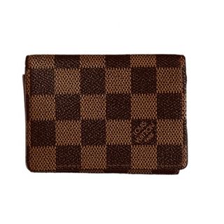 ルイヴィトン(LOUIS VUITTON)のルイヴィトン　ダミエ　名刺入れ　カードケース　定期入れ(名刺入れ/定期入れ)