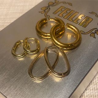 トゥデイフル(TODAYFUL)のフープピアス、3点セット(ピアス)