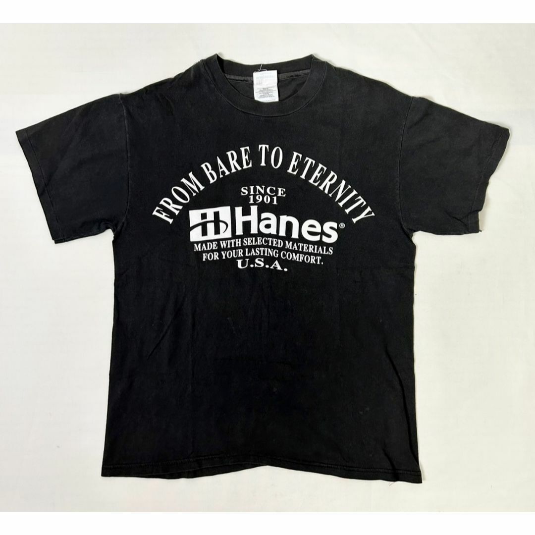 M 90s WORLD INDUSTRIES Tシャツ HANES 黒 USA製