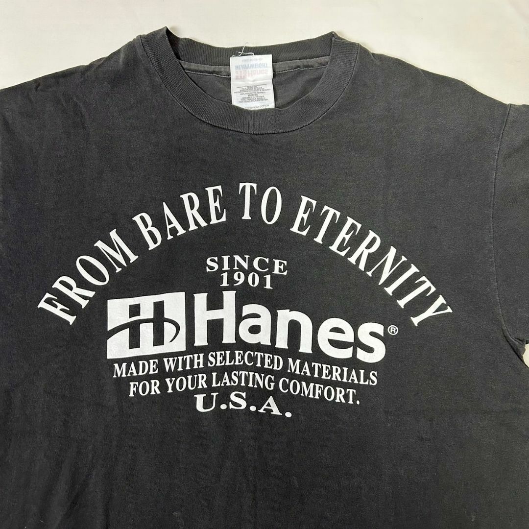 M 90s WORLD INDUSTRIES Tシャツ HANES 黒 USA製