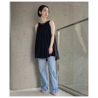 ★交渉OK★ IENA maison シルクコットンギャザーキャミ