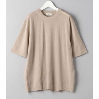 ユナイテッドアローズ(UNITED ARROWS)の【 未使用 】ハイツイスト WO ニットTEE S【 BEIGE 】(ニット/セーター)