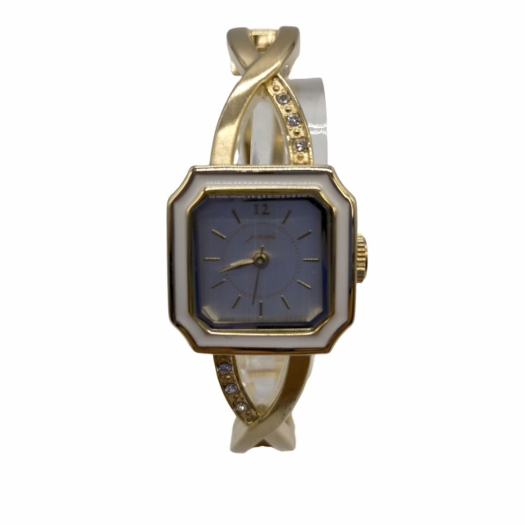 ThreeFourTime(スリーフォータイム)のTHREE FOUR TIME(スリーフォータイム) クロススクエアバングル レディースのファッション小物(腕時計)の商品写真
