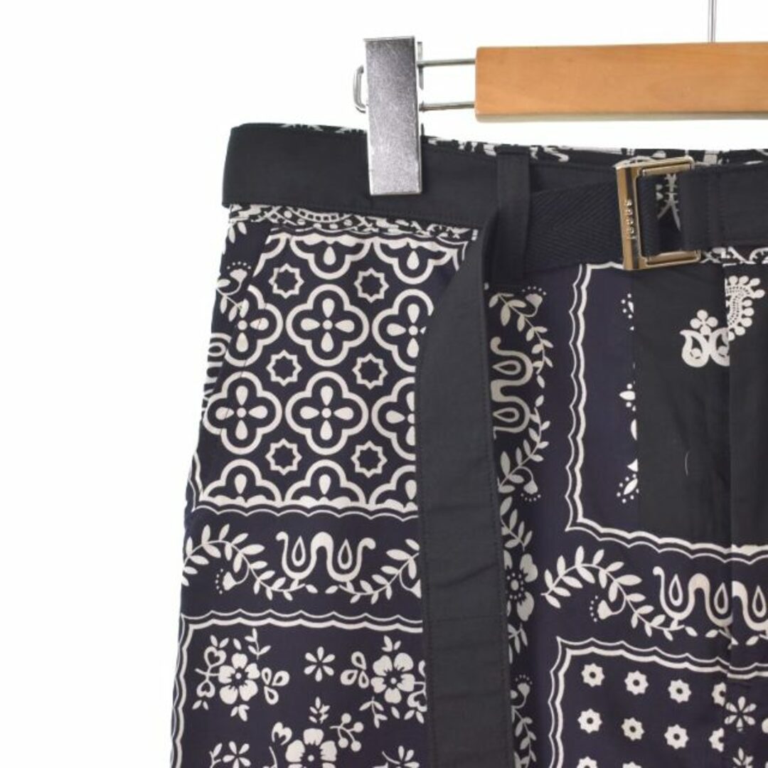 サカイ Archive Print Mix Shorts 0 21-02473M