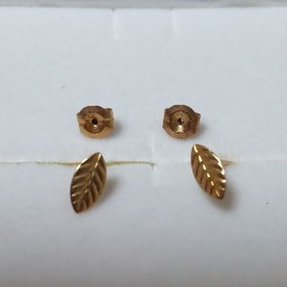 ジュエリーマキ(ジュエリーマキ)のk18 ✿ジュエリーマキ✿リーフピアス18金(ピアス)