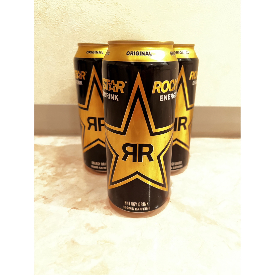 Rockstar ロックスター エナジードリンク アメリカ 輸入品 モンスター 食品/飲料/酒の飲料(ソフトドリンク)の商品写真