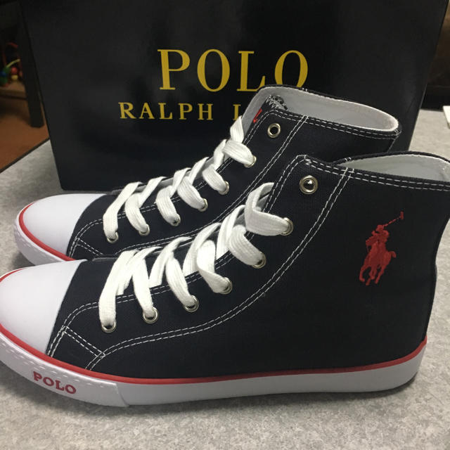 POLO RALPH LAUREN(ポロラルフローレン)のラルフローレン スニーカー 23.5〜24.0cm 新品 レディースの靴/シューズ(スニーカー)の商品写真