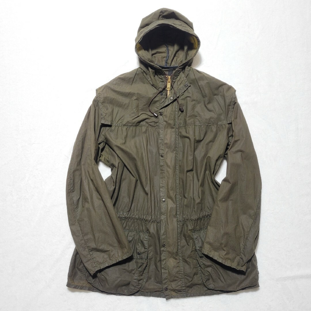 Barbour(バーブァー)の【極極稀少】バブアー　ダーハム ダラム 2ワラント YKK棒ジップ セージ 42 メンズのジャケット/アウター(ミリタリージャケット)の商品写真