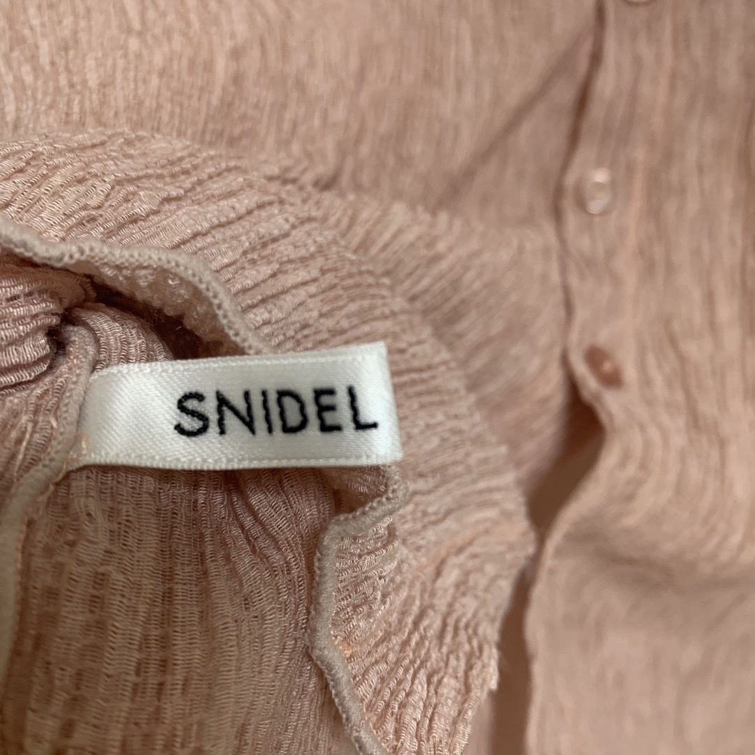 SNIDEL(スナイデル)の最終価格⭐️SNIDEL❣️シアー2wayトップス レディースのトップス(カットソー(長袖/七分))の商品写真