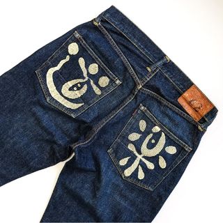 エビス(EVISU)のエヴィス EVISU lot2001 デニム 道楽 セルビッチ ボタンフライ(デニム/ジーンズ)