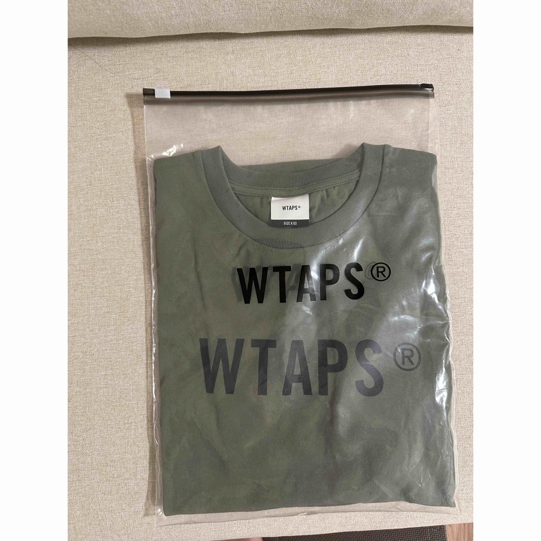 WTAPS 23SS SIGN SS COTTON サイン Tシャツ オリーブ