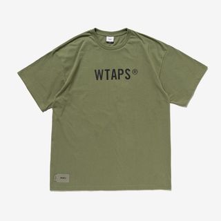 ダブルタップス(W)taps)の新品Wtaps Sign / SS /Cotton "Olive Drab" L(Tシャツ/カットソー(半袖/袖なし))