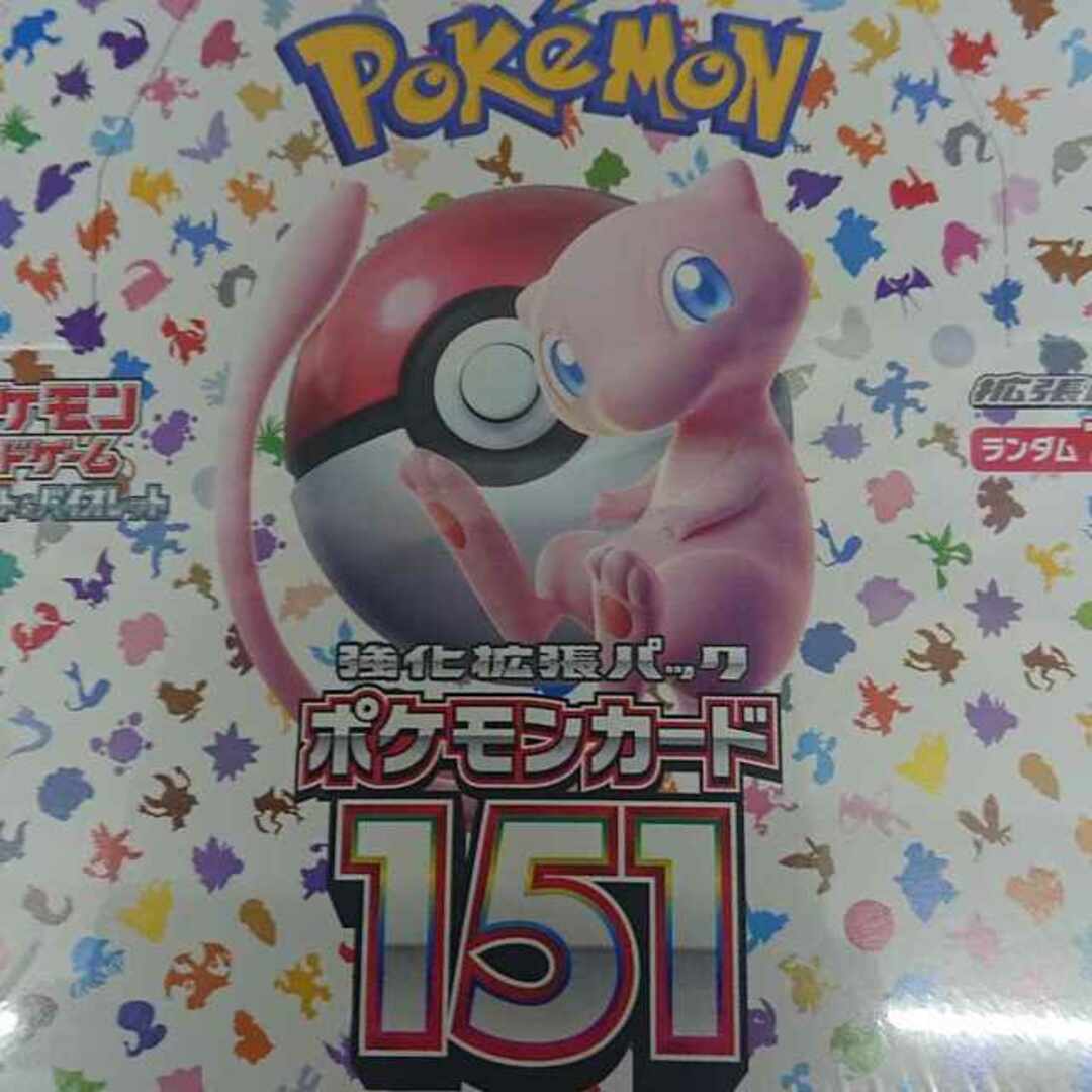 強化拡張パック「ポケモンカード151（イチゴーイチ）」 未開封BOX PK-430